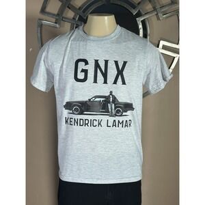 Kendrick Lamar GNX Album Shirt Medium M Heather Gray